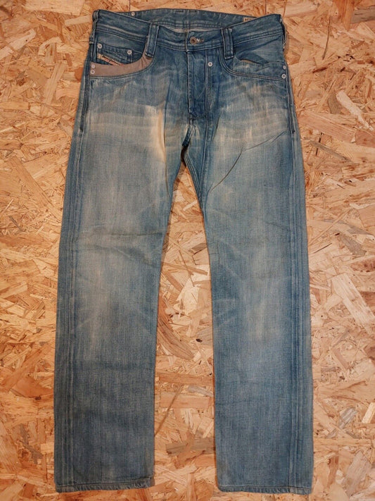 Vintage Diesel TIMMEN | W31 L34 Light Blue denim Jeans Straight 90s retro