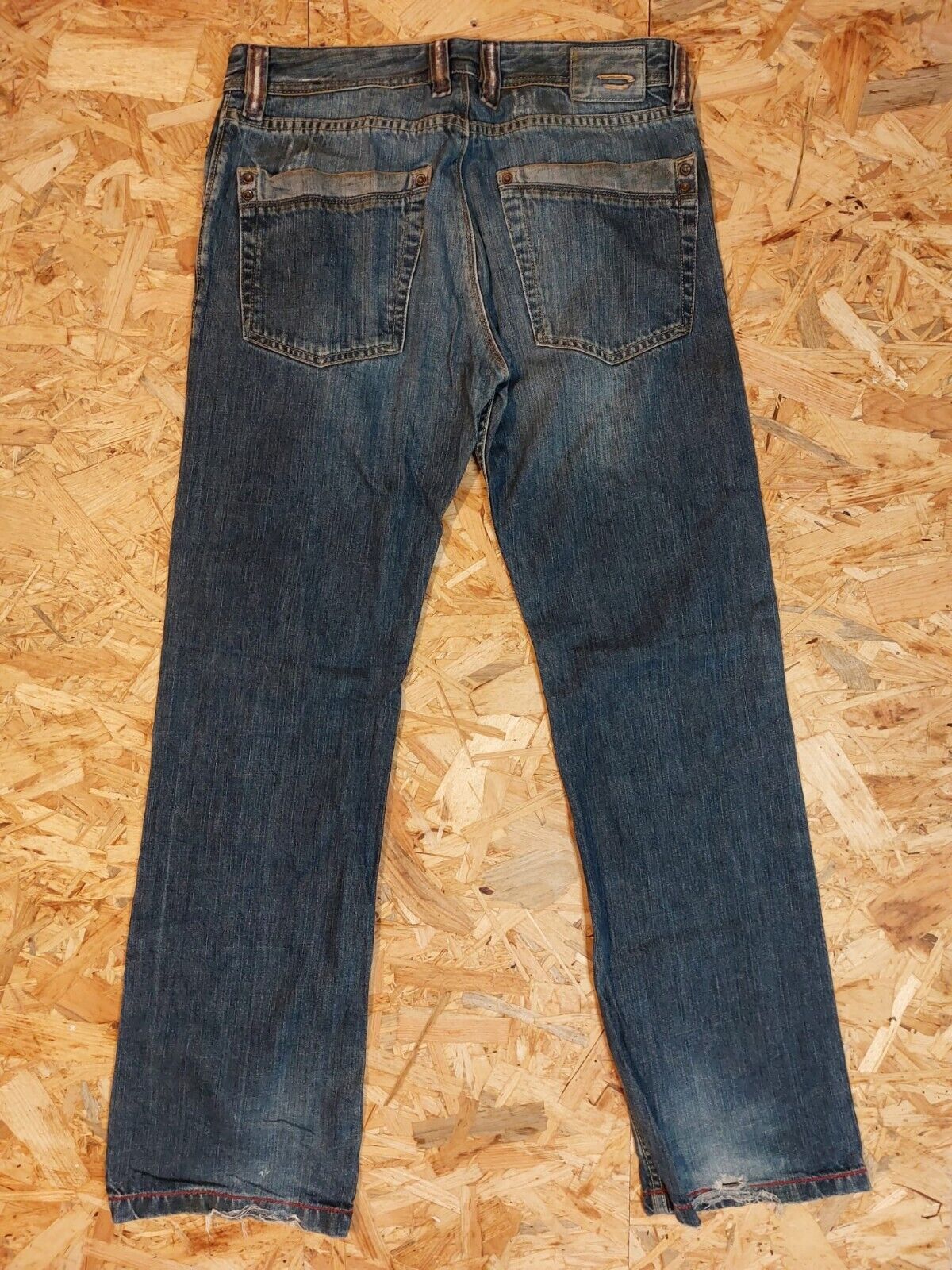 Vintage Diesel Industry Jeans W30 L32 Straight Fit Blue