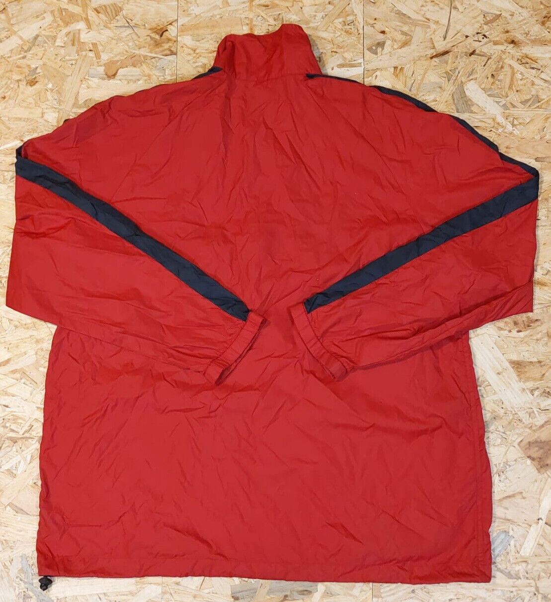 Vintage Polo Ralph Lauren Golf Red Jacket Black Size L Windbreaker 90s Retro 90s