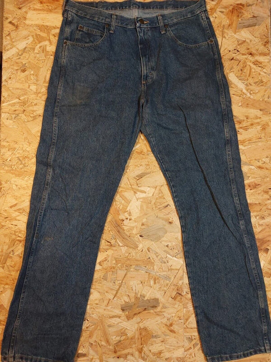 Vintage W36 L34 Blue Ridge Clothing Company By Wrangler Blue Jeans Relaxed Fit