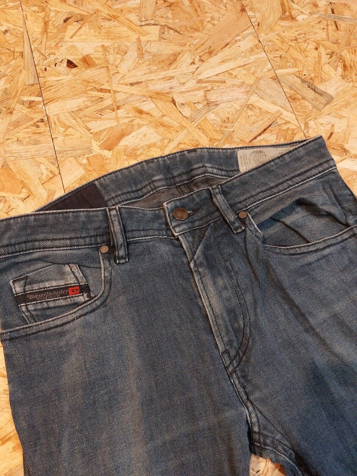 Vintage Diesel THOMMER | W29 L32 Mid Blue denim Jeans Straight stretch 90s retro