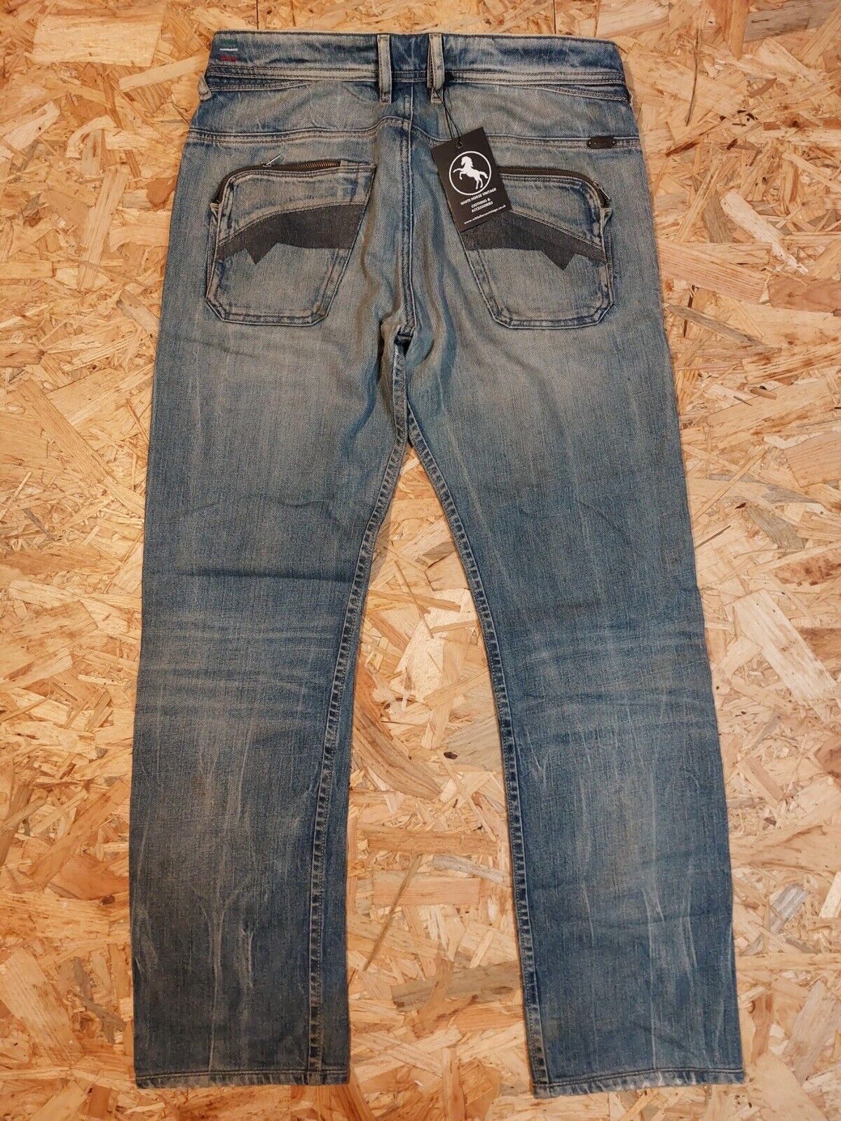 Vintage Diesel | W30 L32 Mid Blue denim Jeans Straight ideal for jorts 90s retro