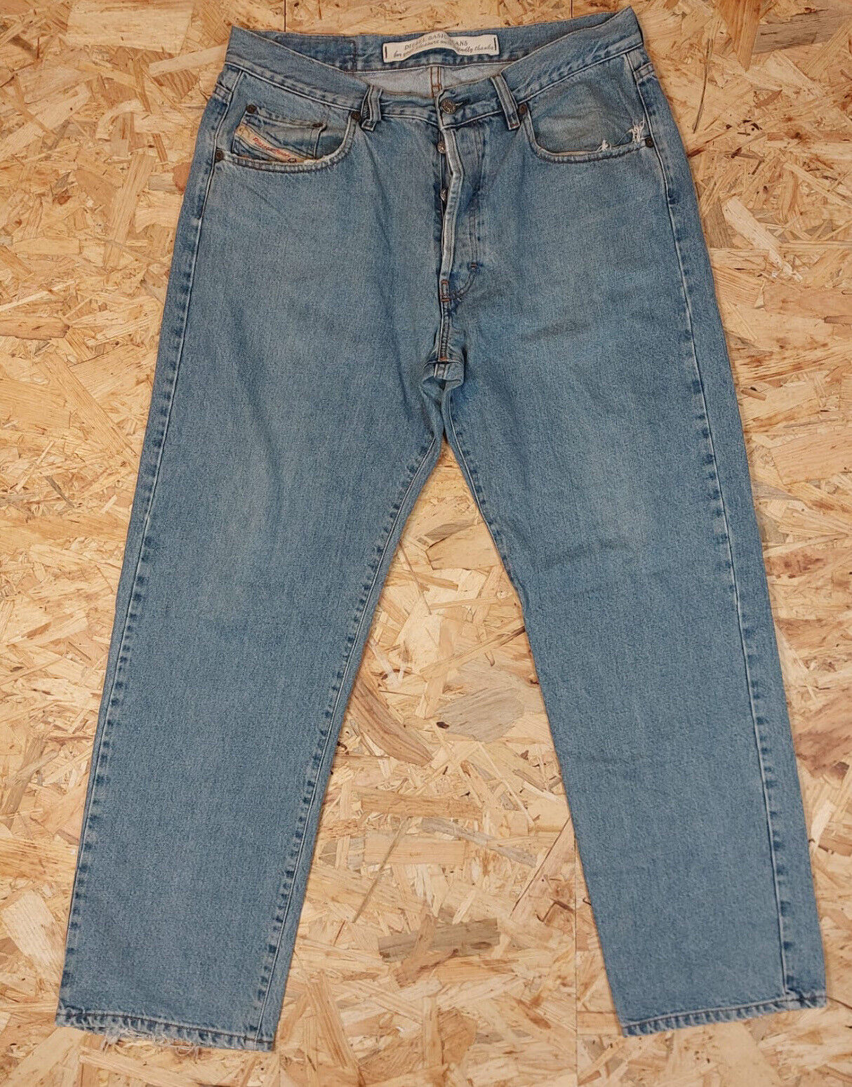 Vintage G.Star W36 L30 Straight Blue Jeans 90s Retro Cotton