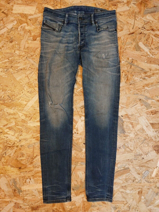 Vintage Diesel SLEENKER | W30 L30 Mid Blue denim Jeans Straight 90s retro