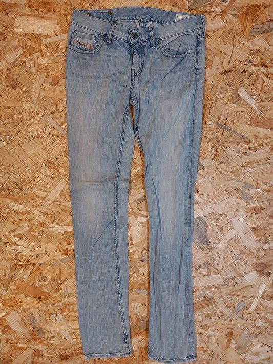 Vintage Diesel LIV | W29 L34 Light Blue denim Jeans Straight 90s retro