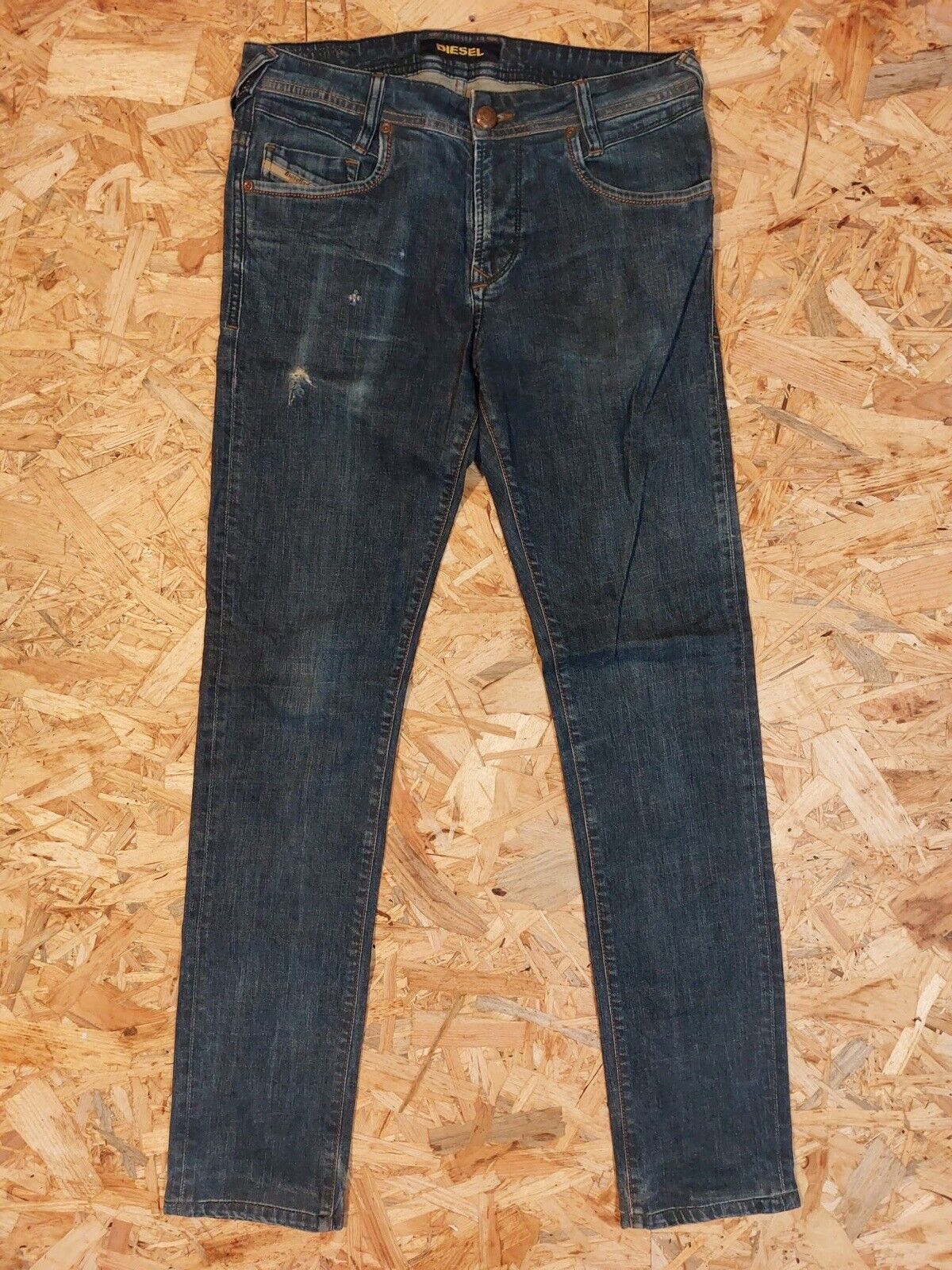 Vintage Diesel | W30 L32 Mid Blue denim Jeans Straight 90s retro