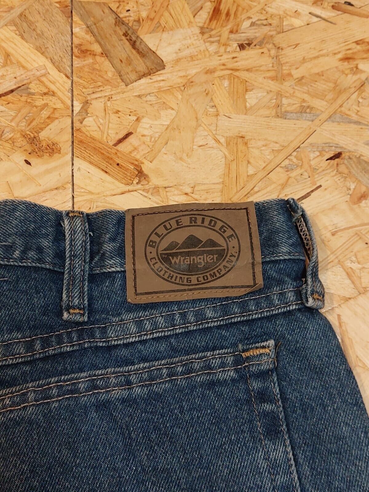 Vintage W36 L34 Blue Ridge Clothing Company By Wrangler Blue Jeans Relaxed Fit