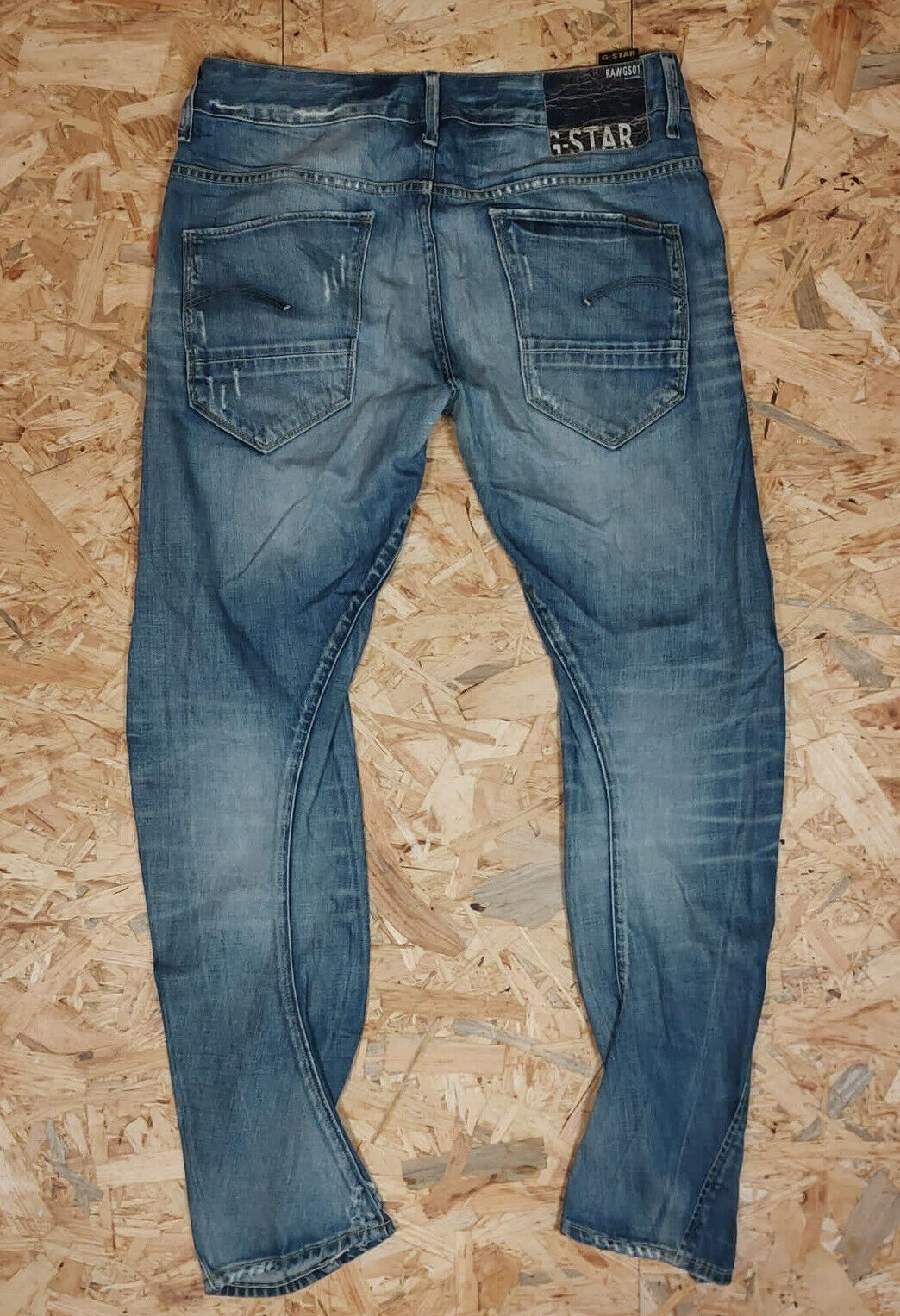 Vintage Diesel Industry W27 L32 ARC loose Tapered Blue Jeans Made In Italy 90s