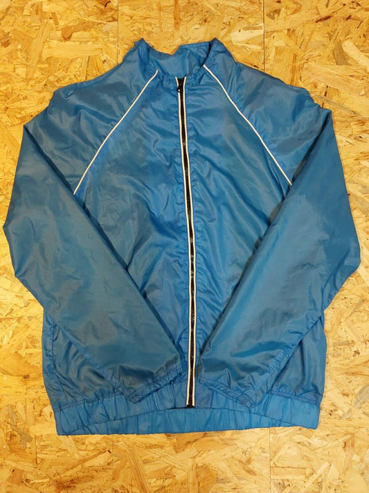 Vintage G-Star Raw Sz XL Blue Windbreaker Tracksuit Sports Jacket 90s retro