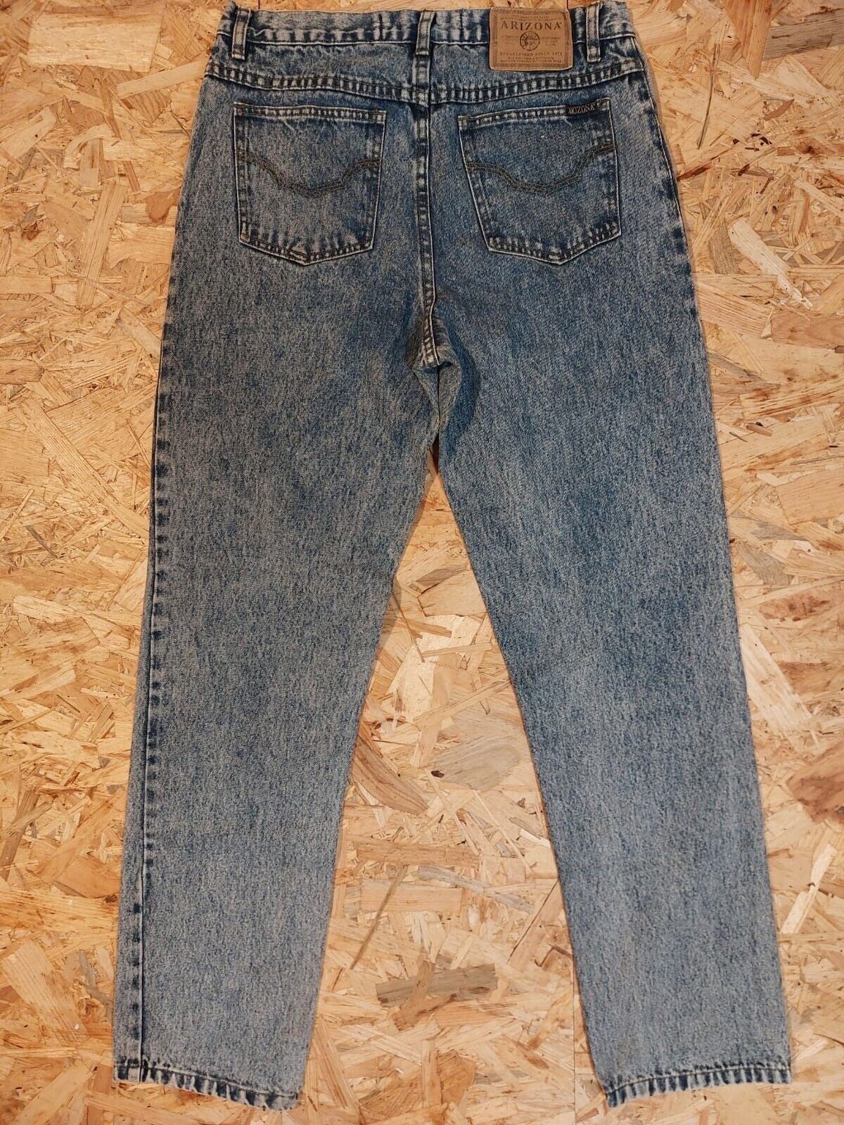 Vintage ARIZONA W32 L33 Light Blue Denim Jeans cotton 90s Retro