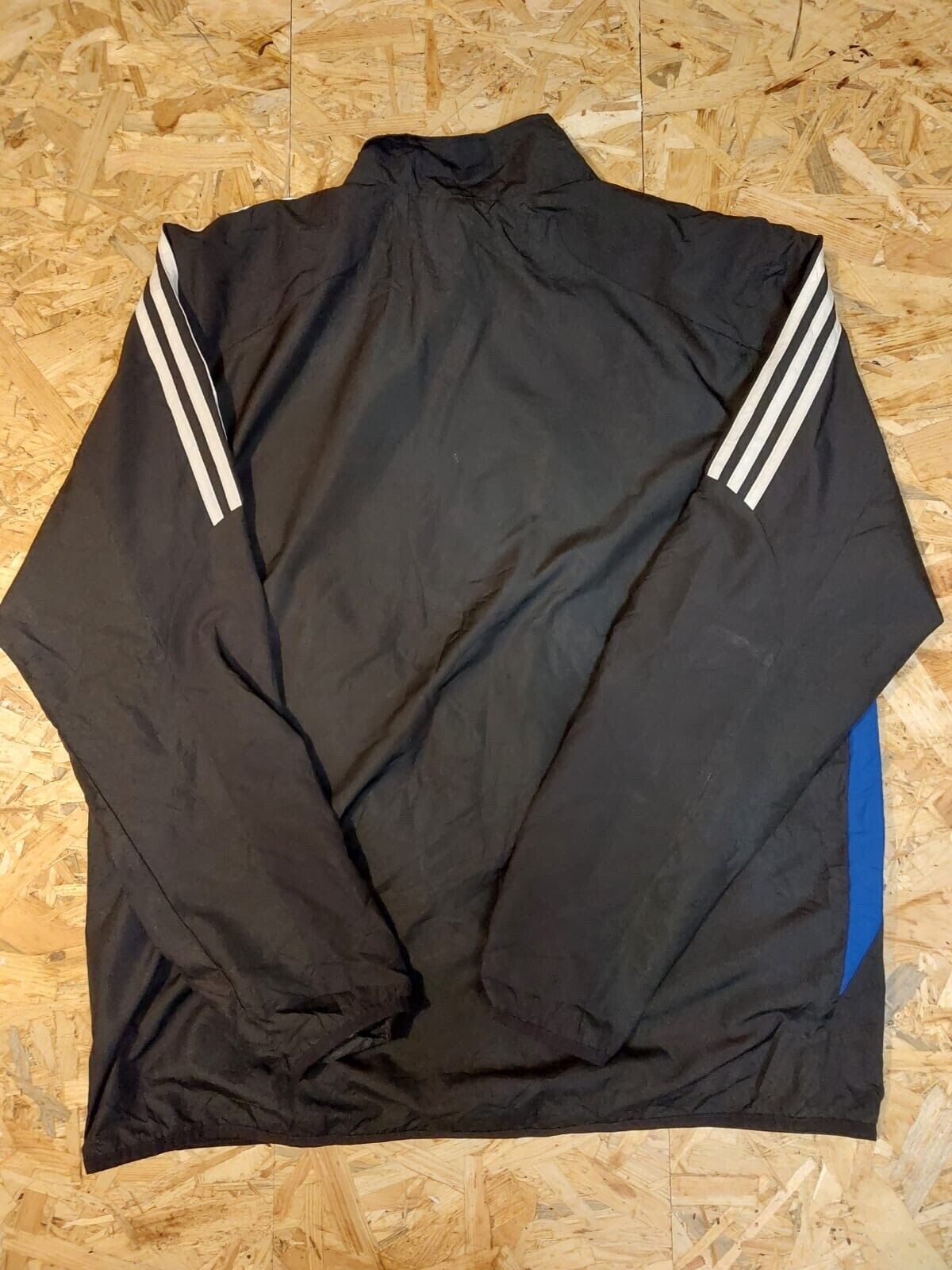 Vintage Adidas Sz XL Black Windbreaker Tracksuit Jacket CLEAVELAND CAVALIERS 03’ - WhiteHorse Vintage